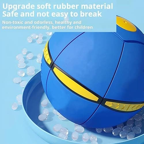 mcgotasy Magic Meta Ball, Magic Bouncing Ball, Children's Bouncing Balls, Magic Metaball, Magic Flying Saucer, Bouncy Balls, Parent-Child Interaction (4PCS, Lights) thumbnail 6