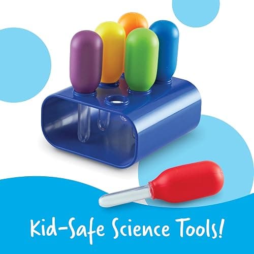 Learning Resources Jumbo Eyedroppers - Science Experiments for Kids, Sensory Water Table Toys, Toddler Tools, Preschool STEM, Fine Motor Skills Toys, Droppers for Kids, Craft Materials, Water Dropper thumbnail 3