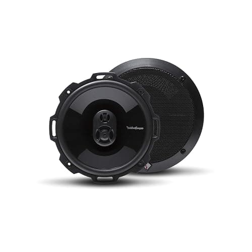 Rockford Fosgate P1675 Punch 6.75" 3-Way Coaxial Full-Range Speakers - Black (Pair) - 6.75 inches - Speaker - Image 1