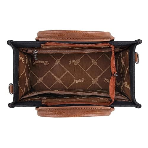 Montana West Wrangler Tote Bag for Women Retro Canvas Top Handle Purses and Handbags thumbnail 4