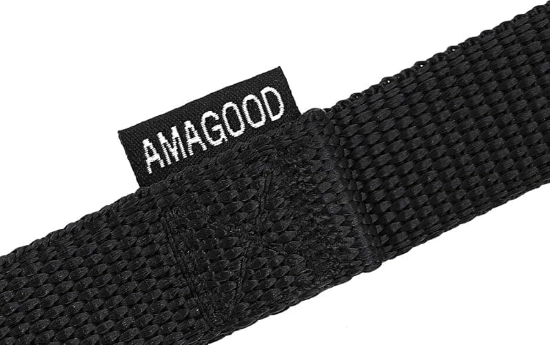 AMAGOOD Dog/Puppy Obedience Recall Training Agility Lead-15 ft 20 ft 30 ft 50 ft Long Leash-for Dog Training,Tie Out,Play,Safety,Camping (15 feet, Black) thumbnail 6