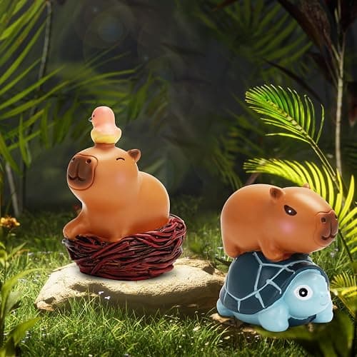 LUCKJOY Capybara Series Blind Box Figures, Cute Capybara Mystery Bag Random Design Action Figures Collectible Toys Home Decorations, Holiday Birthday Gifts, Single Box thumbnail 2