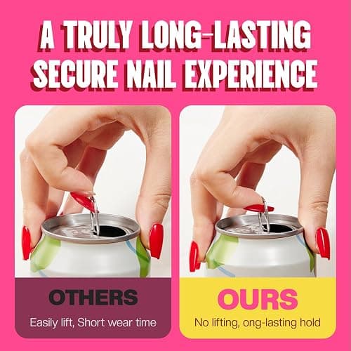 Morovan Super Strong Nail Glue: Glue for Press Ons & Acrylic & Fake Nails Tips Brush on Long-Lasting Fast-Drying No U V Light Needed for Beginners DIY Home or Salon Manicure thumbnail 6