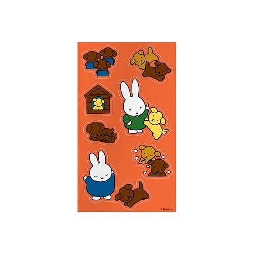 Galison Miffy Sticker Tin – 22 Pages of Miffy Stickers and 2 Pages of Puffy Miffy Stickers thumbnail 7