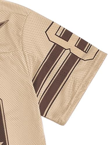 SOLY HUX Jersey Baggy Shirts Graphic Tees Oversized V Neck Tshirts thumbnail 5