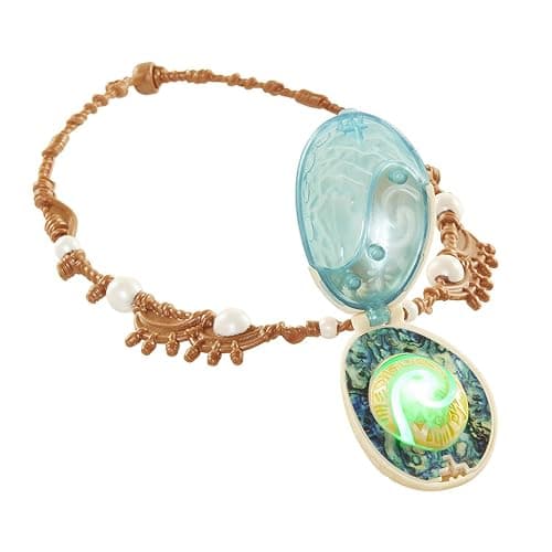 Disney Moanas Magic Shell Heart Light Up Necklace by Te Fiti Brand Name Disney Moana thumbnail 3