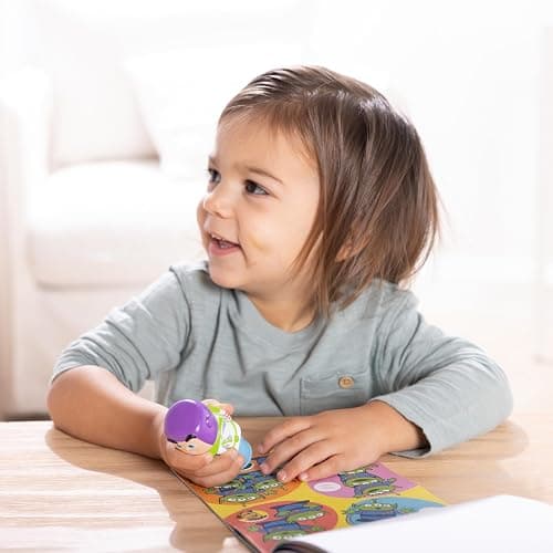 Melissa & Doug Sticker Wow!™ 24-Page Activity Pad and Sticker Stamper, 300 Stickers, Arts and Crafts Fidget Toy Collectible Character – Disney Buzz Lightyear - for Kids Ages 3+ - FSC Certified thumbnail 7