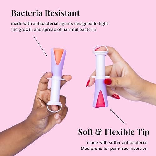 Pixie Menstrual Cup Applicator - Inserts Like A Tampon - Every Woman Can Now Use Period Cups - Perfect for Long Nails - Self Sanitizer TPE Properties - Travel Case (Cup Applicator) thumbnail 6