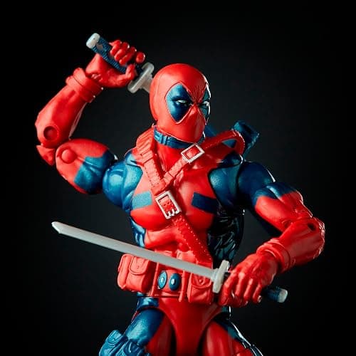 Marvel Legends Series Deadpool, Marvel Comics Uncanny X-Men X-Force Retro Collectible 6 Inch Action Figure for Adults Ages 14 and Up thumbnail 8