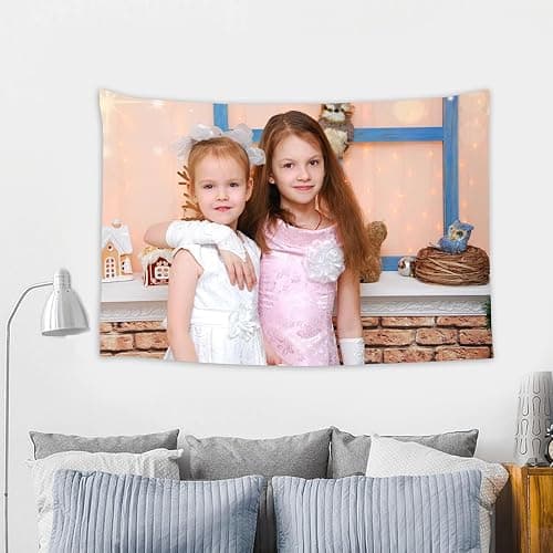 Custom Flag,Personalised Flags,Make Your Own Flags with Print Photo/Logo/Text,Design banner for Living Room Bedroom Garden Outdoors Décor Corridor Balcony Camping Flag Yard Sign. thumbnail 6