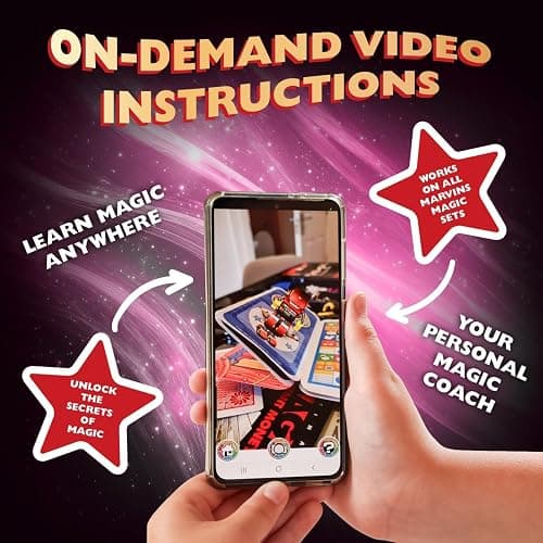 Marvin's Magic - Fifty Greatest Card Tricks Set - Children & Adults Magic Card Deck - Includes Card Illusions, Close up and Mind Reading Tricks - Comes in Gift Set Tin - Suitable for +8 - Cool Stuff thumbnail 7