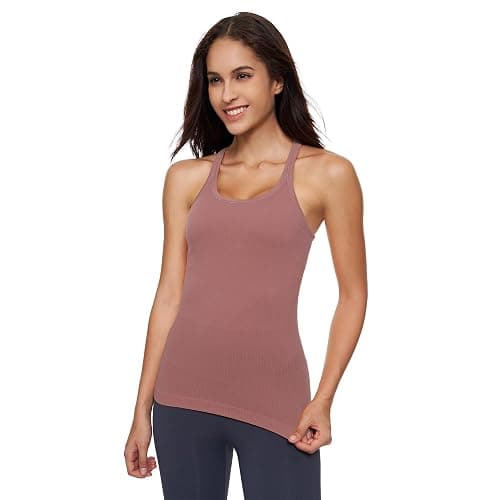sphinx cat Yoga Racerback Tank Top for Women with Built in Bra,Women's Padded Sports Bra Fitness Workout Running Shirts thumbnail 4