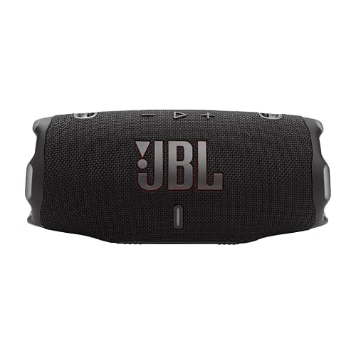 JBL Charge 6 - Portable Waterproof & Drop-Proof Bluetooth Speaker, Bold JBL Pro Sound with AI Sound Boost, 28Hrs of Playtime, Built-in powerbank & Comes with a Sturdy/Removable Carrying Strap (Black) thumbnail 10