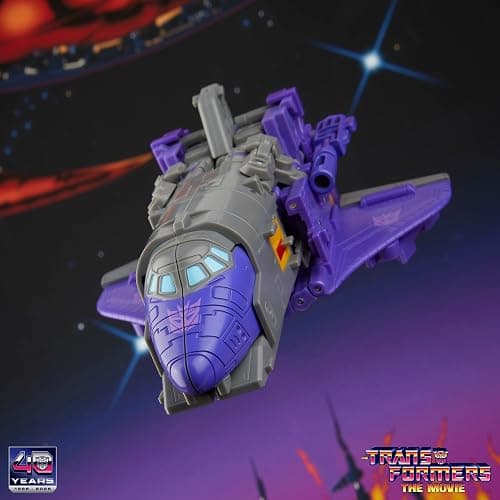Transformers Studio Series The The Movie Astrotrain, Leader Class 6.75-Inch Converting Action Figure, Robot Toys for Ages 8+ thumbnail 5