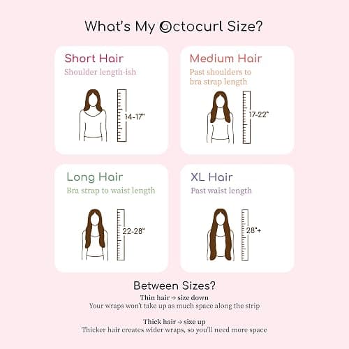Original Octocurl Heatless Curling System for Medium to Thick Hair – Adjustable Headband, Customizable Wraps, 360° Heat-Free Curls thumbnail 6