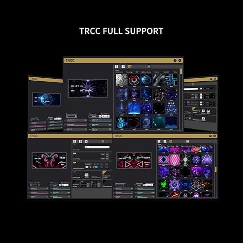 Thermalright TV LCD White Display Screen-Magnetic Suction,6.86" IPS Panel | 1280x480 Resolution for Static/Dynamic Image Switching, can be Paired with a Chassis/CPU Liquid Cooler(White) thumbnail 6