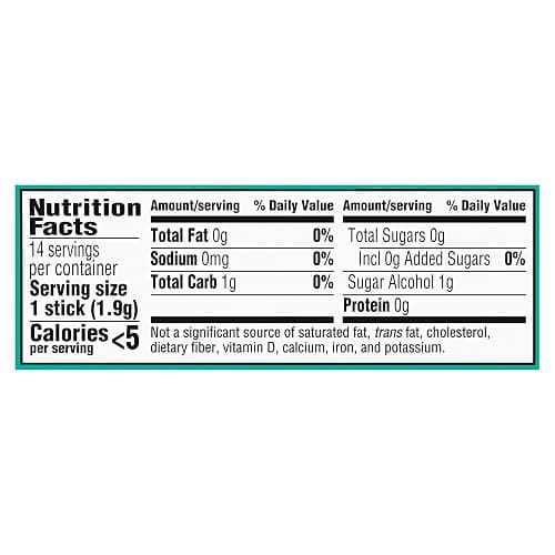 Trident Minty Sweet Twist Gum, 12 Packs of 14 Pieces (168 Total Pieces) | Chewing Gum with Xylitol, Perfect for Long Lasting Fresh Breath at School, Work & Travel thumbnail 2