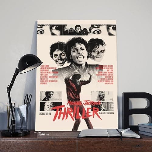 ZCXH Michael Jackson Classic Singers (1) Canvas Poster Wall Art Print Picture Paintings Unframe-style12x18inch(30x45cm) thumbnail 8