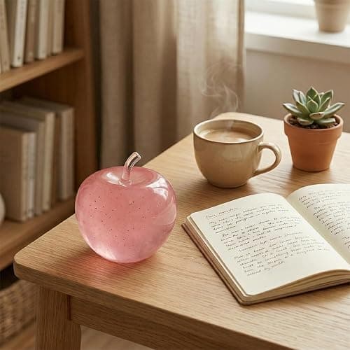 Squishy Pomme,Jouet Anti-Stress Pomme Verte,Pomme Écrasante Anti-Stress en Gel,Squishy Transparent,Soulagement du Stress,Fidget Toy pour Soulager l‘Anxiété et Le Stress pour Enfants et Adultes (Rose) thumbnail 2