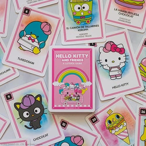 Hello Kitty Loteria Game - Custom Bingo Style Inspired by Spanish Words & Mexican Culture thumbnail 6