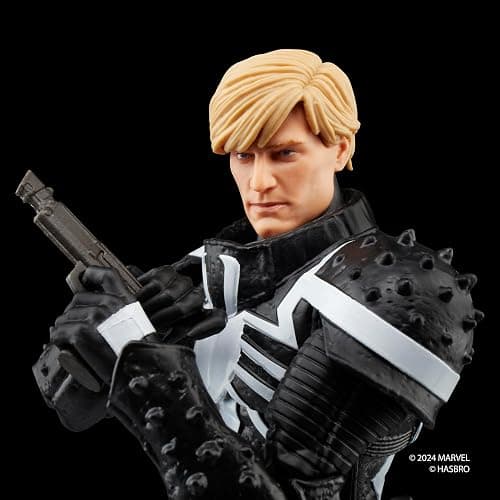 Marvel Legends Series Agent Venom (Flash Thompson), Retro Comics Collectible 6-Inch Scale Action Figure thumbnail 2