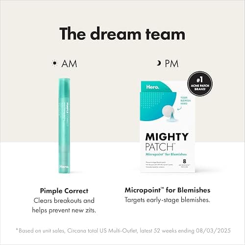 Hero Cosmetics Pimple Correct Acne Clearing Gel Pen, 0.34 Fl Oz | Maximum Strength 2% Salicylic Acid, Acne Treatment, for Current and Future Zits, Dermatologist Tested Formula thumbnail 8