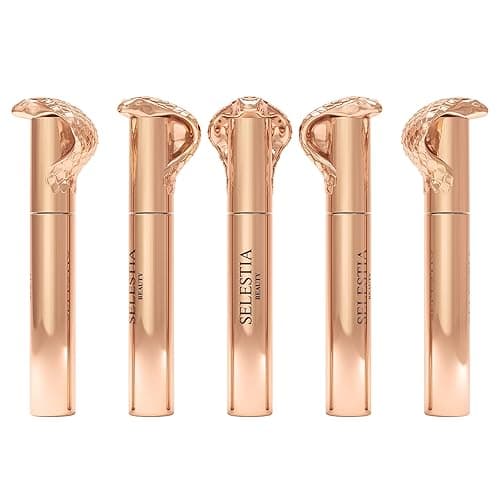 SELESTIA BEAUTY Black Mascara Queen Cobra – Volumizing, Curling, Lengthening – Soft Brush for Smooth Application – Long-Lasting & Weather-Proof – 0.34 fl.oz. - Made in Italy thumbnail 7