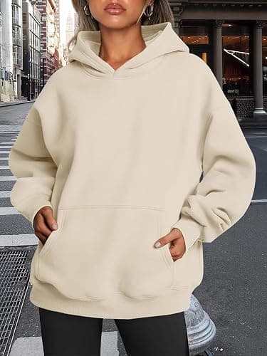 Trendy Queen Womens Oversized Hoodies Fleece Sweatshirts Fall Fashion Pullover Sweaters Winter Clothes thumbnail 6