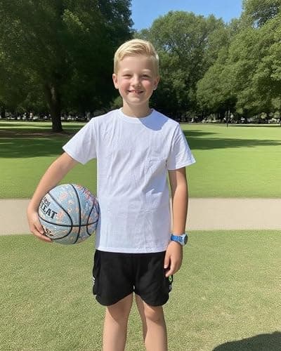 Zamplinka 100% Cotton Short Sleeve T-Shirt for Kids Round Neck Tee for Boys and Girls thumbnail 2