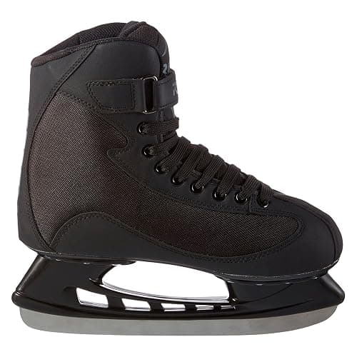 Roces Men's RSK 2 Durable Reinforced Upper Anatomic Padding Lace & Power Strap Closure Outdoor Rink Sport & Leisure Ice Hockey Skate, Stainless Steel Blades thumbnail 4
