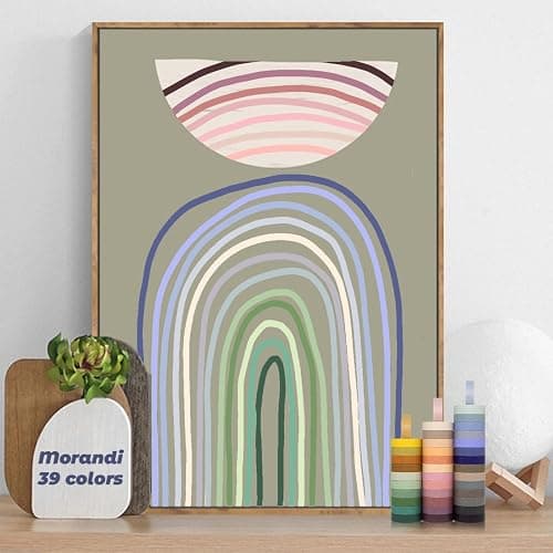 Mooker 39 Rolls Washi Tape Set - Morandi Colored Masking Tape, Thin Vintage Tape for Journaling, Scrapbooking Supplies, Crafts Aesthetic, Gift (Nature Color 10mm) thumbnail 7