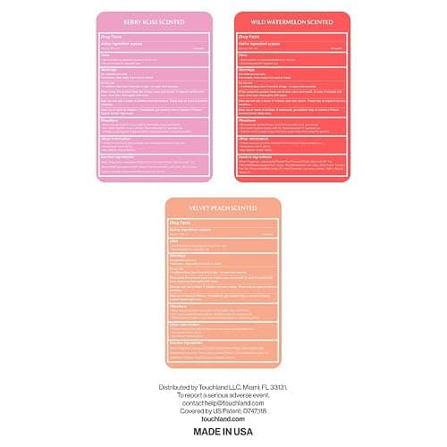Touchland Power Mist Hydrating Hand Sanitizer Spray, JUICY Trio Set (Watermelon, Peach, Berry), 1 FL. OZ. Travel Size (Set of 3) thumbnail 8