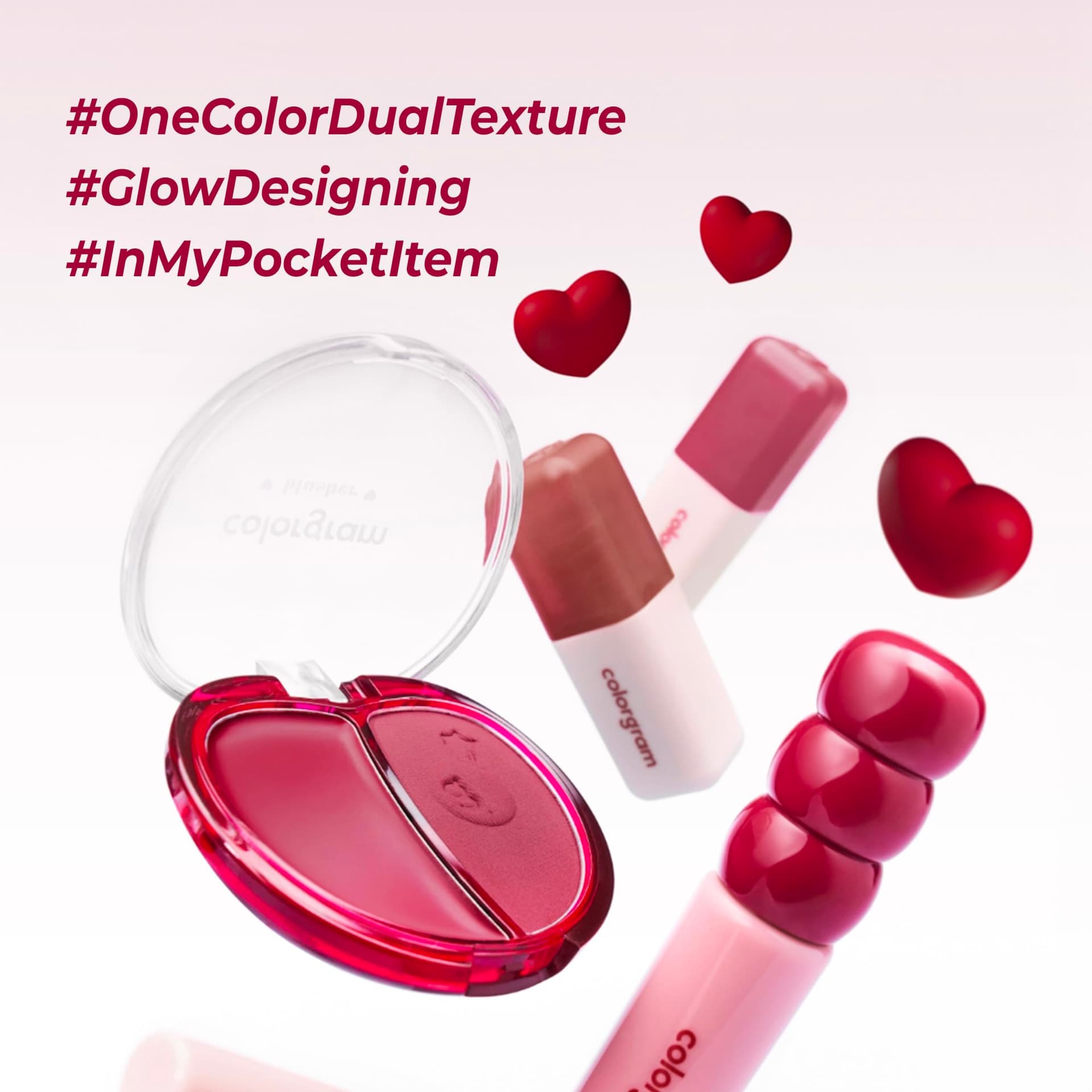 Rubor Tintin Dory Duo Blusher 05 Red Heart Duo 5gr Rojo thumbnail 2