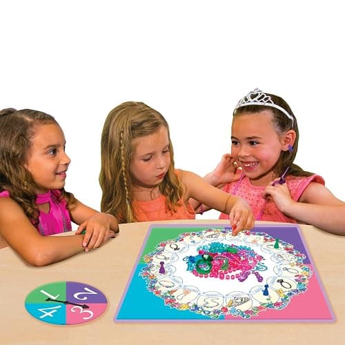 Pretty, Pretty, Princess with 1990's Artwork by Winning Moves Games USA, a Delightful Jewelry Dress-Up Game for 2-4 Players, Ages 5 and Up (1222) thumbnail 2