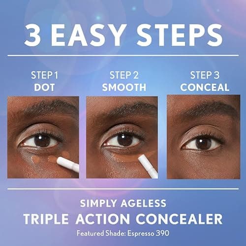 COVERGIRL Simply Ageless Triple Action Concealer, Buff Beige, Pack of 1 thumbnail 3