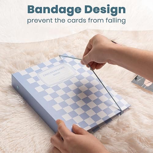 Kpop Photocard Binder, 6 Ring Photocard Holder Collector Album with 240 Card Slots, 30 Double-Sided Photocard Sleeves, A5 Binder for Organizing K-pop Trading Cards thumbnail 6