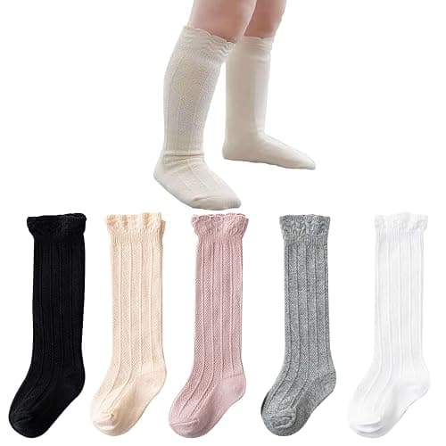 Apone Fatu Baby Knee High Socks Newborn Infants Toddlers Cotton Uniform Stockings Warm Cotton Boys Girls Stockings - Image 1
