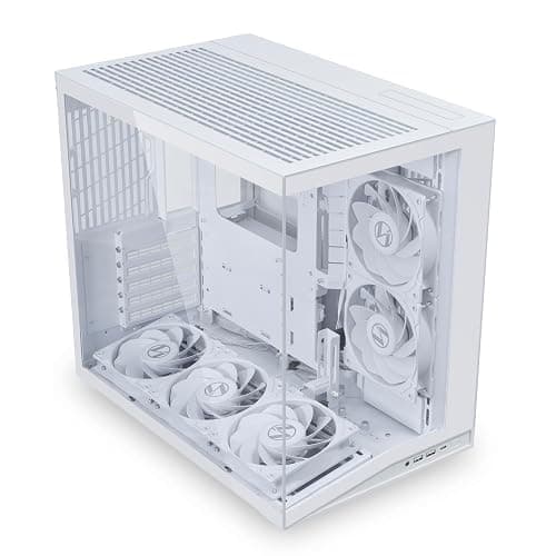 Lian Li O11 Dynamic Mini V2 Flow MidI-Tower Case - White thumbnail 6