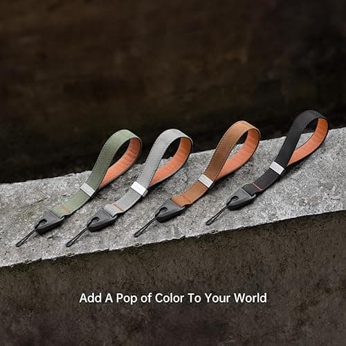 PGYTECH Camera Wrist Strap for Photographers Adjustable Quick Release Camera Hand Strap for Sony, Nikon, Canon, Gopro (Dark Grey) thumbnail 6