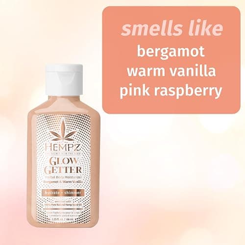 Hempz Mini Glow Getter Herbal Body Moisturizer 2.25 oz. thumbnail 3