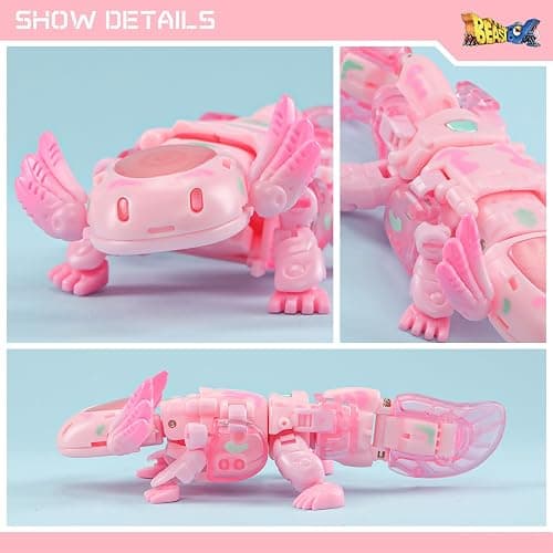 52TOYS BEASTBOX BB-63A Heatmiser Deformation Toys Action Figure, Converting Toys in Mecha and Cube, Perfect Birthday Party Gift for Teens and Adults, Based on Hexagonal Arowana thumbnail 5