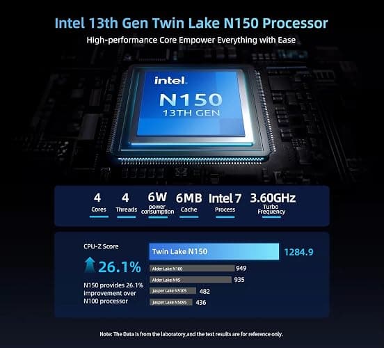 HP 14 Laptop Student Business 2025 Flagship Computer, AI Copilot, 4-Core 13th Gen Intel CPU, 16GB RAM 628GB Storage (128GB UFS+ 500GB Ext), 1-Yr Office 365, Long Battery HubxcelAccessory Win 11S Green thumbnail 6