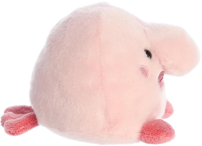 Aurora® Adorable Palm Pals™ Bart Blobfish™ Stuffed Animal - Pocket-Sized Play - Collectable Fun - Pink 5 Inches thumbnail 5