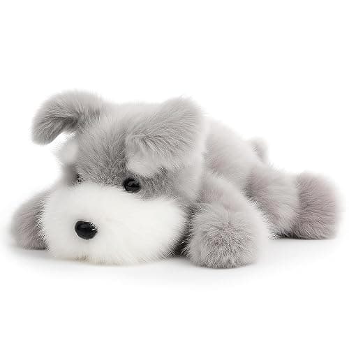 Mushymallow Adorable Schnauzer Dog Stuffed Animal Soft Plush Toy Cute Birthday Gifts for Boys Girls Kids Toddlers thumbnail 8