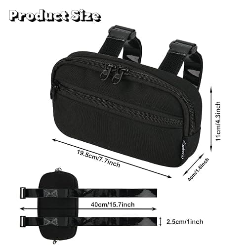 8.   Cosmos Horse Saddle Bag Pommel Pocket Saddle Horn Bag Cell Phone Holder Small Saddle Pouch for Holding Smartphone Keys Cards, Horse Tack Accessories thumbnail 2