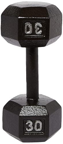 Amazon Basics Cast Iron Hex Dumbbell Weight thumbnail 2