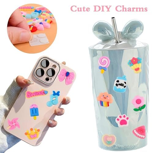 66 Pack Mini Butter Slime Kit, Super Soft and Non-Sticky, Scented DIY Slime with Cute Charms, Bulk Slime for Kids, Party Favors,Christmas Stocking Stuffers for Girls Boys 8-12, Classroom Rewards thumbnail 3