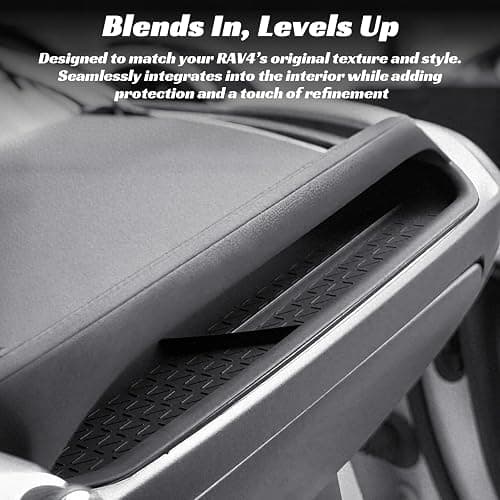 CARFIB Passenger Storage Organizer Mat Fit for Toyota RAV4 2025 2024 2023 2022 2021 2020 2019 Glove Box Organizer Tray Interior Insert Accessories thumbnail 8