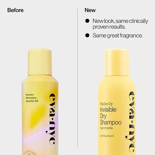 Eva NYC Invisible Dry Shampoo Spray - Oil-Absorbing, Removes Odor & No White Cast - Freshen Up Dry Shampoo For Women - For Light, Dark + Oily Hair - Warm Vanilla Scent - 5.3 oz thumbnail 3