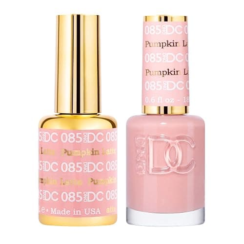 DND Gel Polish Set, Beige Nude Collection, UV/LED GelPolish and Air Dry Nail Lacquer, Matching Chip-Free Polish Duo, 0.5 Fl Oz Each - Image 1